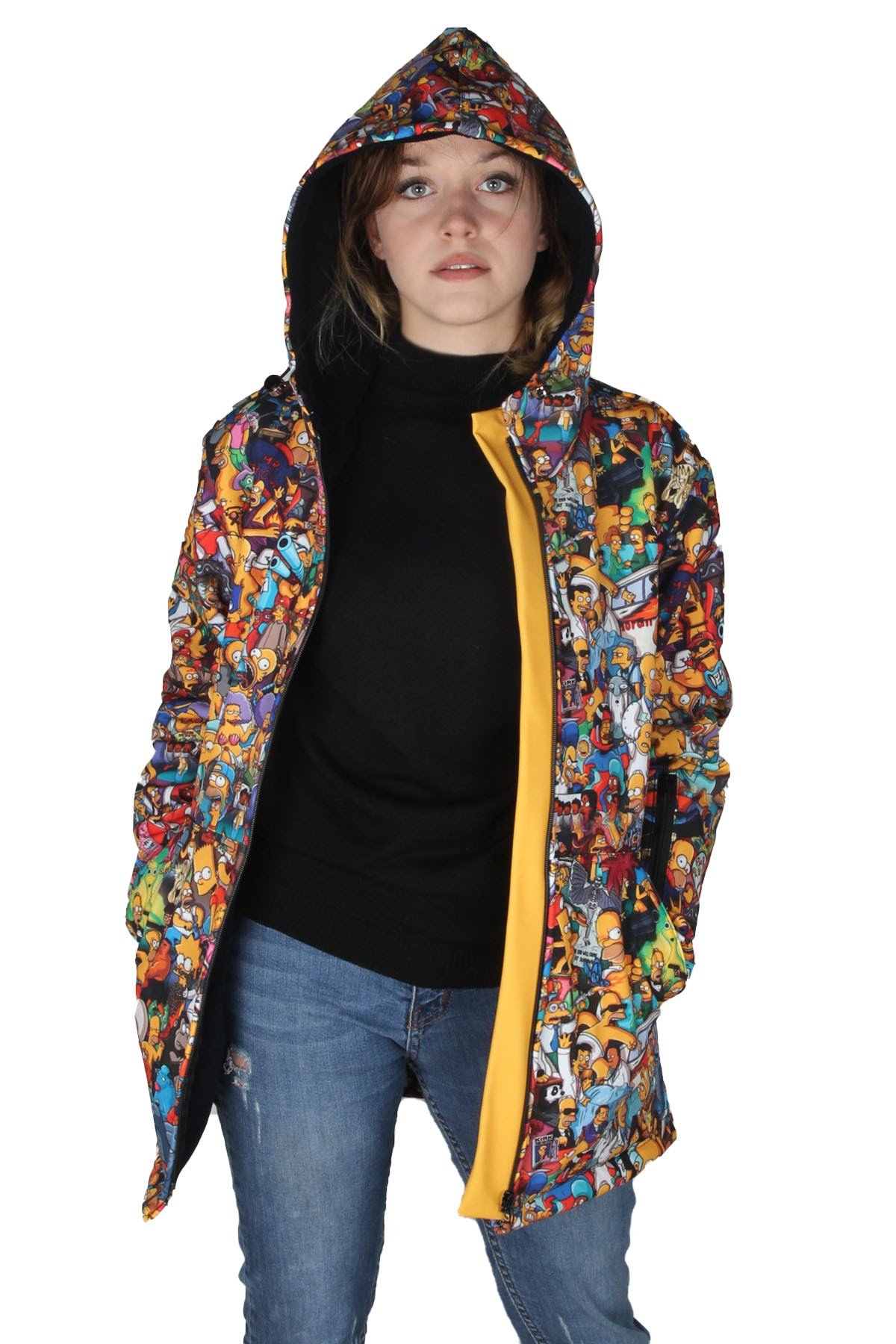 Simpsons Kadın Kar Montu, 1. Kalite Su ve rüzgar geçirmez Mont