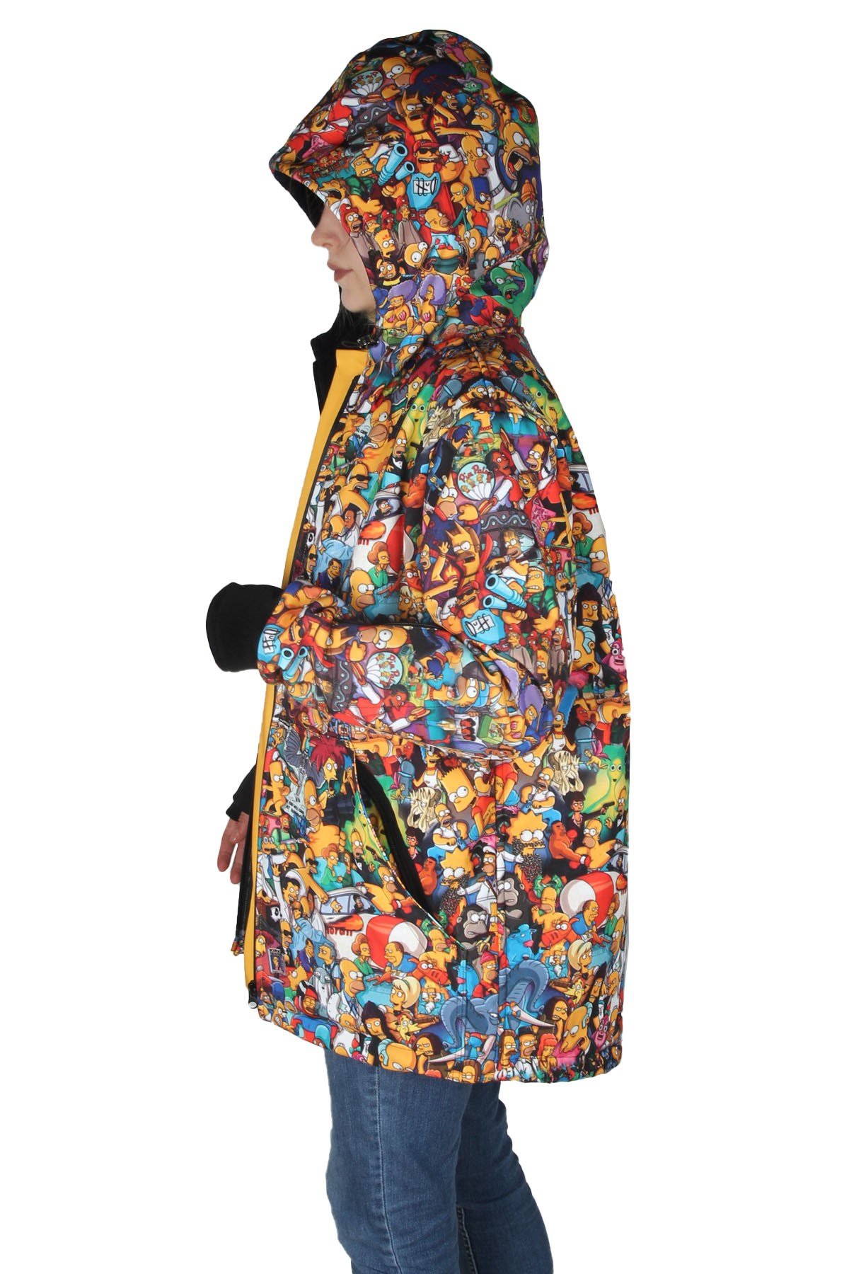 Simpsons Kadın Kar Montu, 1. Kalite Su ve rüzgar geçirmez Mont