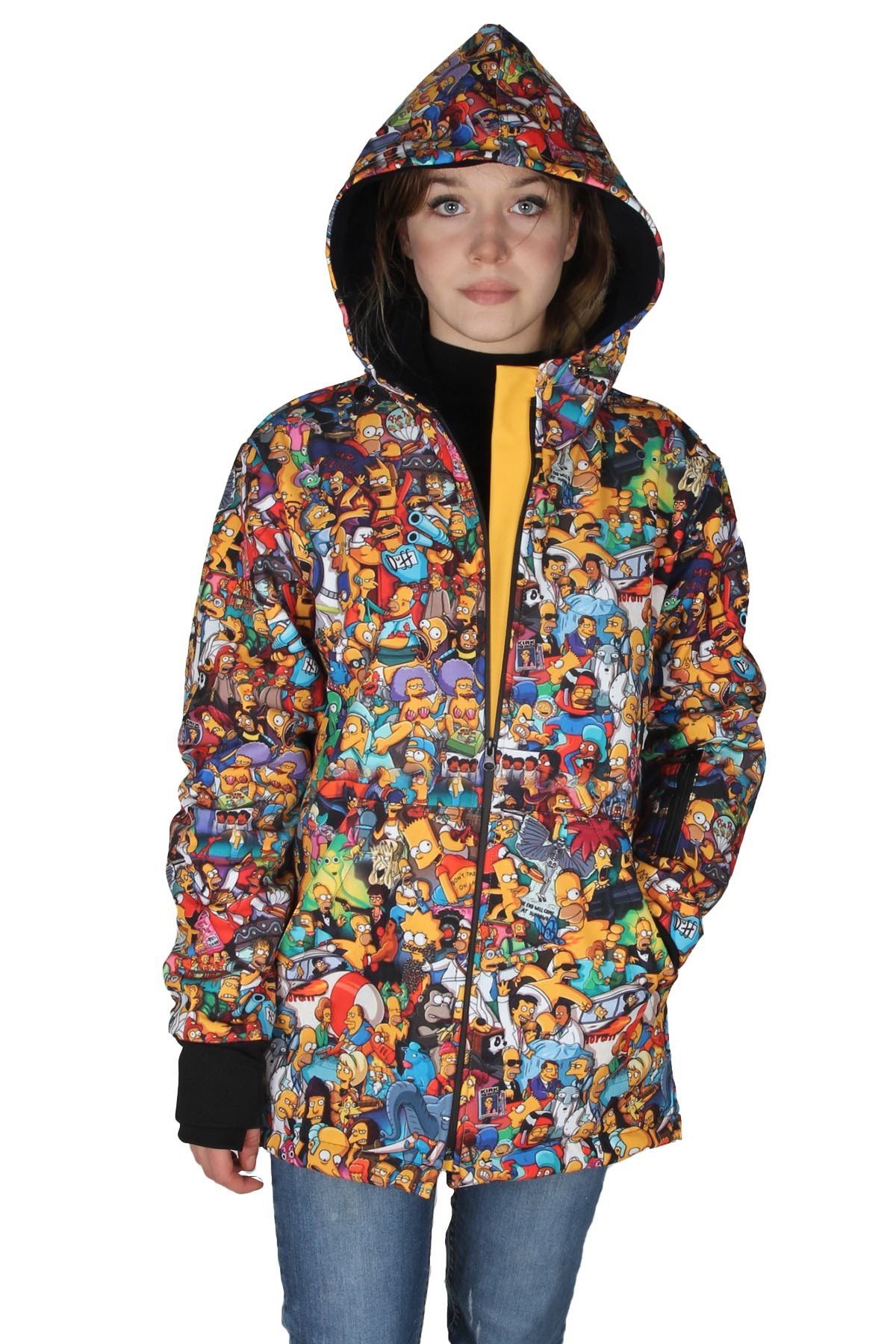 Simpsons Kadın Kar Montu, 1. Kalite Su ve rüzgar geçirmez Mont