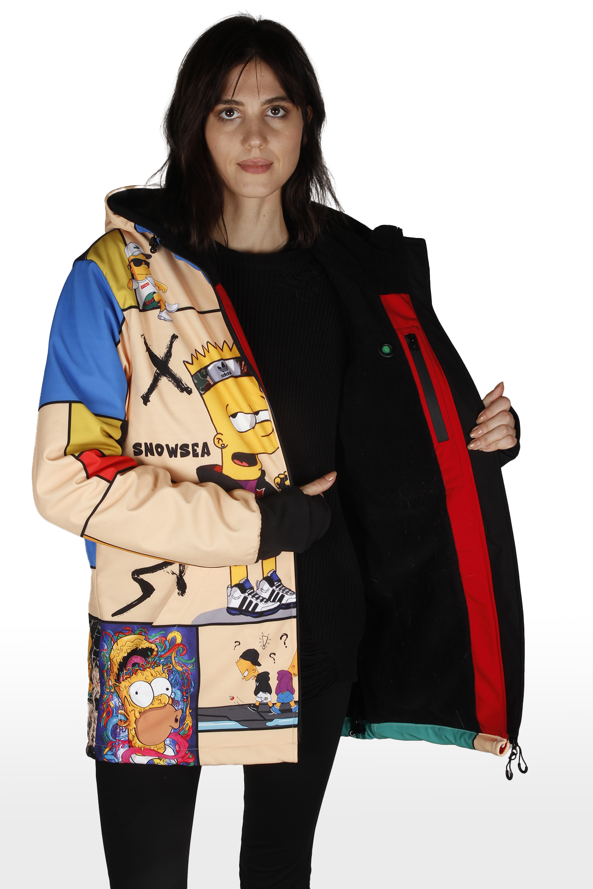 Simpsons Kayak & Snowboard Montu, Kadın Kar Montu