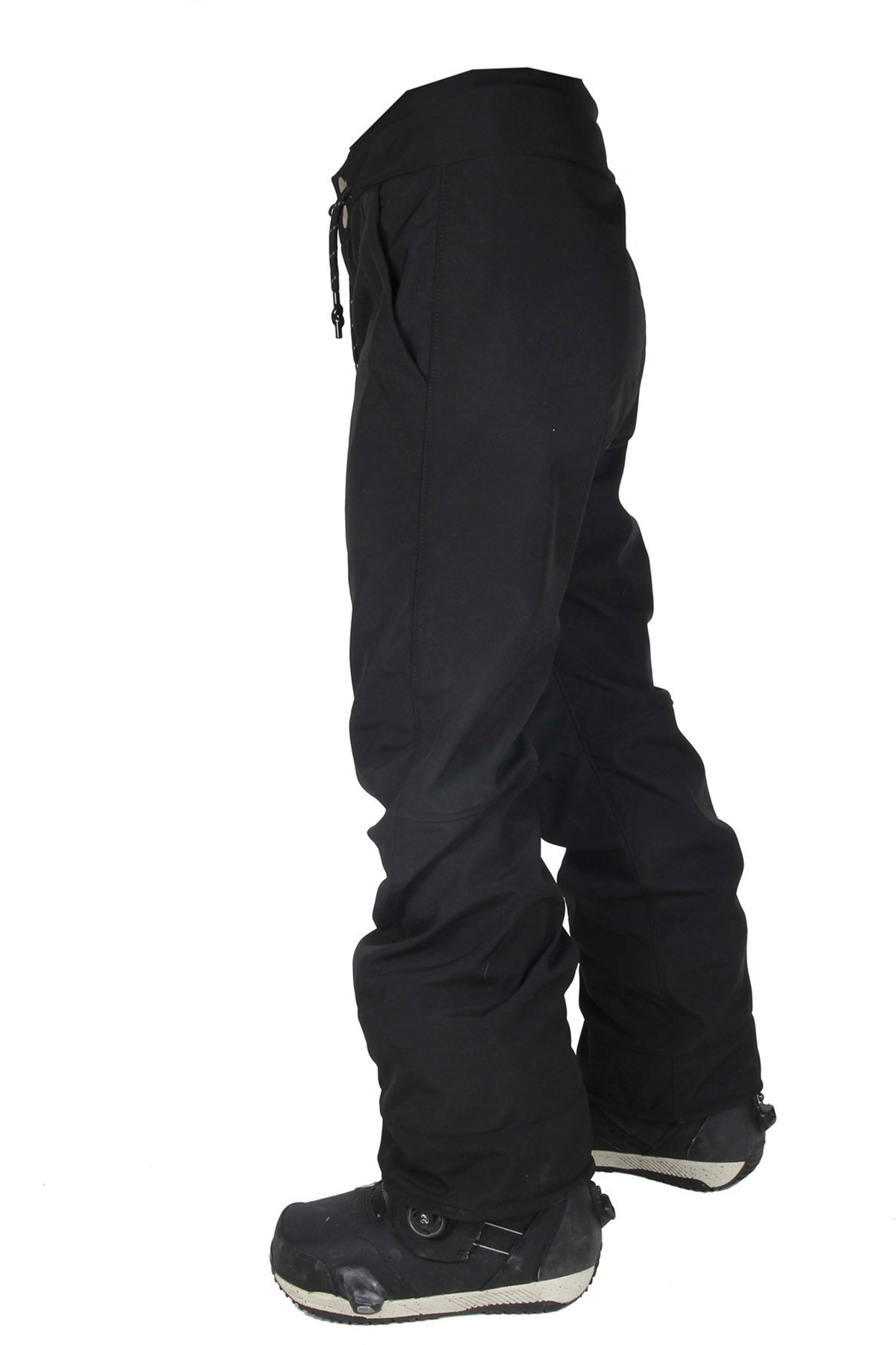 Siyah Erkek Snowboard Pantolonu, Snowsea SS7955-1 Siyah Kayak ve Kar Pantolonu