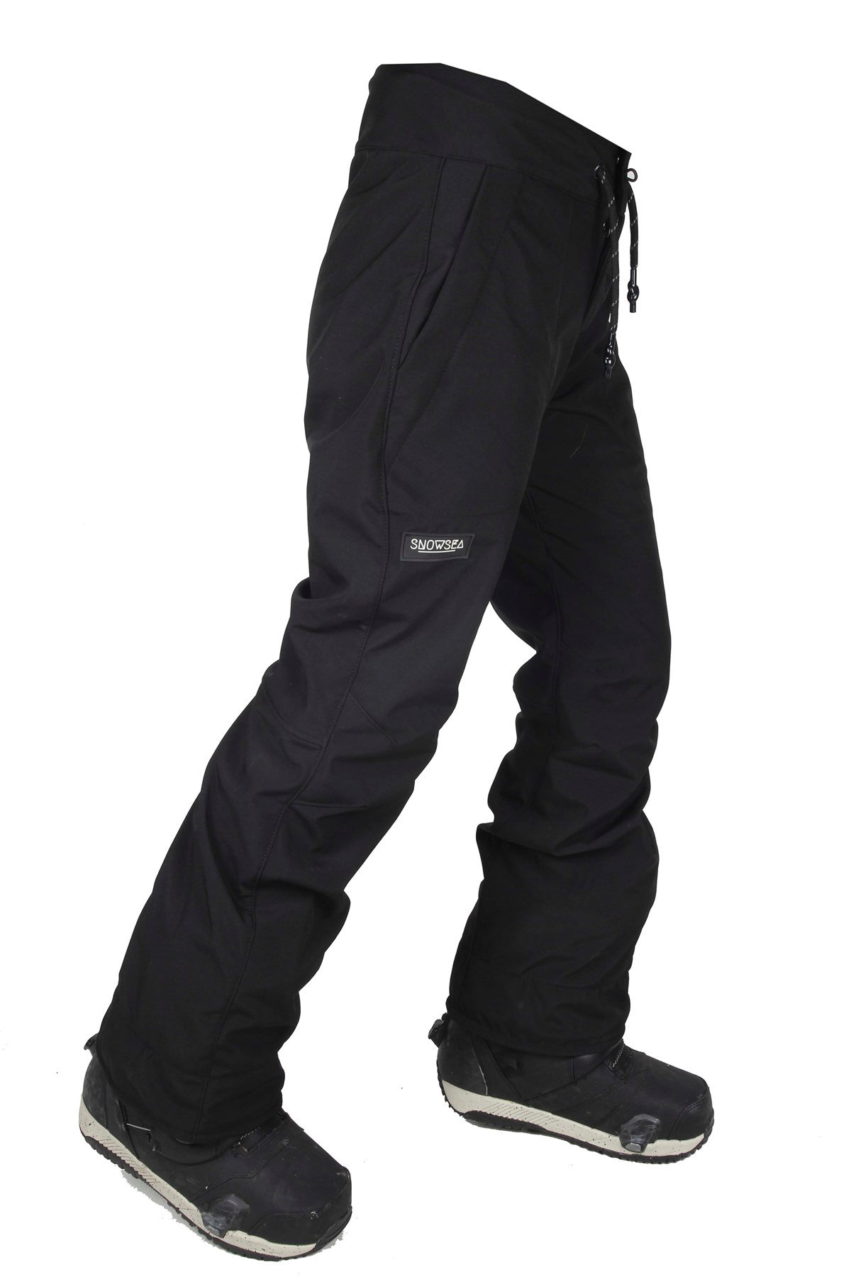 Siyah Snowboard Pantolonu, Snowsea SS7955 Siyah Kayak Pantolonu