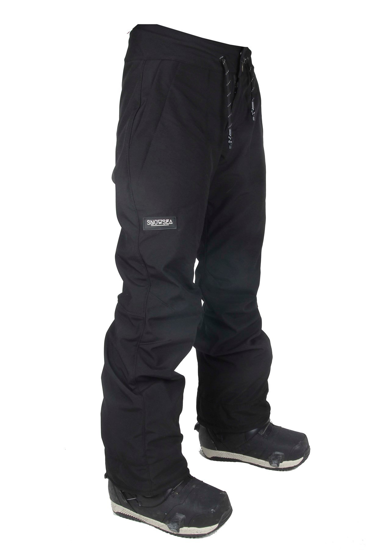 Siyah Snowboard Pantolonu, Snowsea SS7955 Siyah Kayak Pantolonu