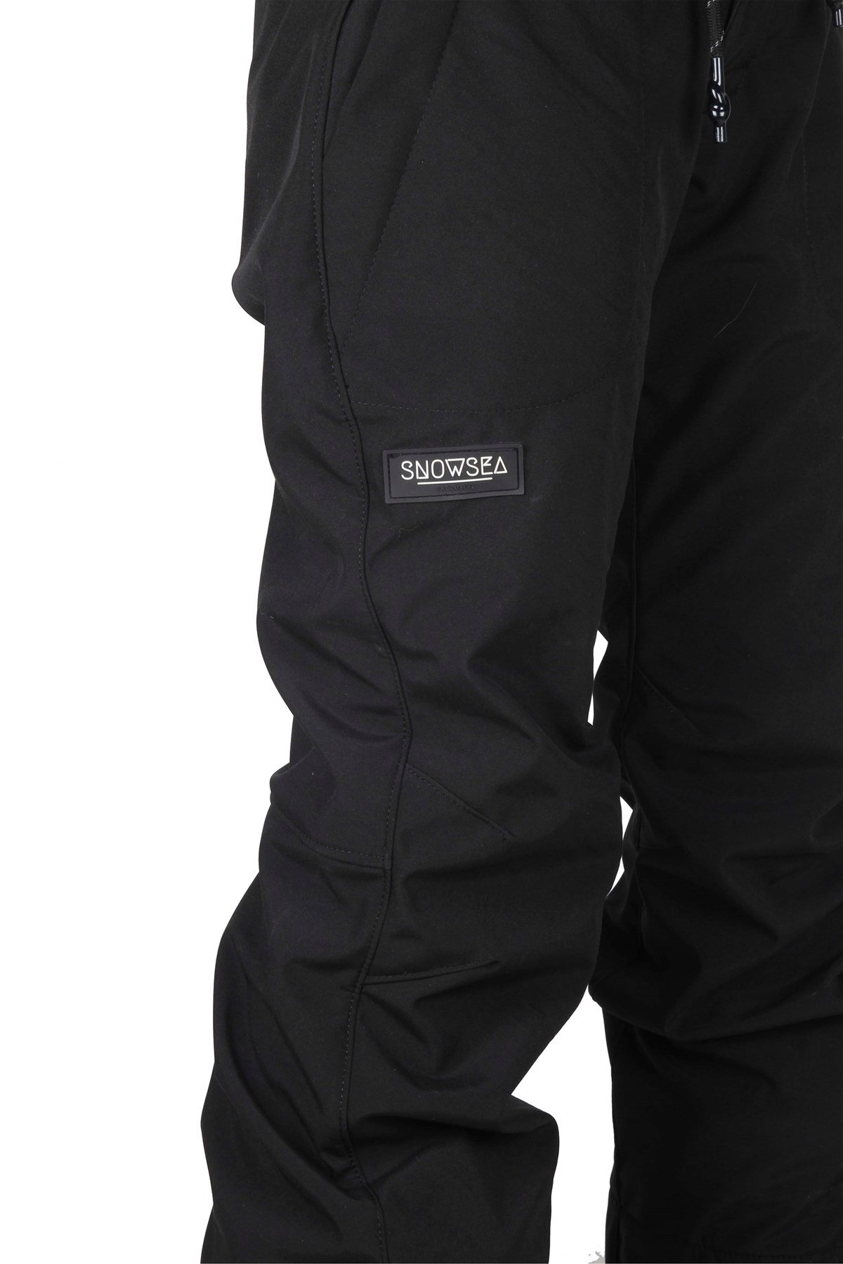 Siyah Snowboard Pantolonu, Snowsea SS7955 Siyah Kayak Pantolonu