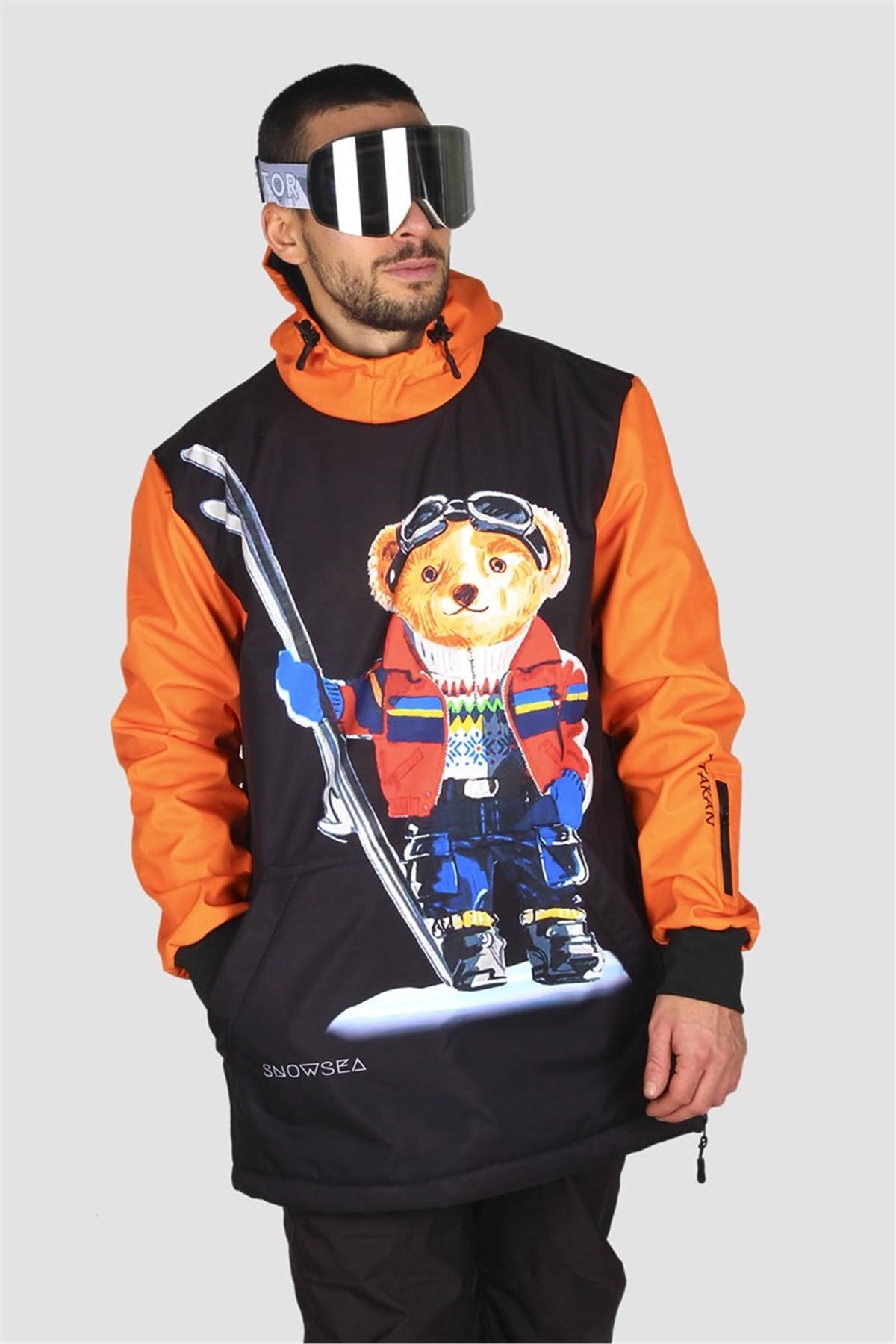 Skiing Teddy Bear Erkek Kayak ve Snowboard Montu