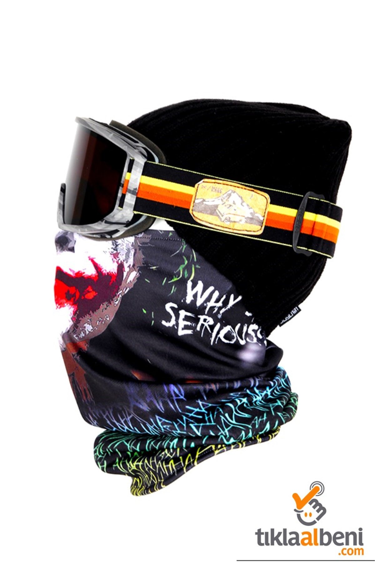 Snowboard Buff Maske, Joker Kayak Maskesi   2052