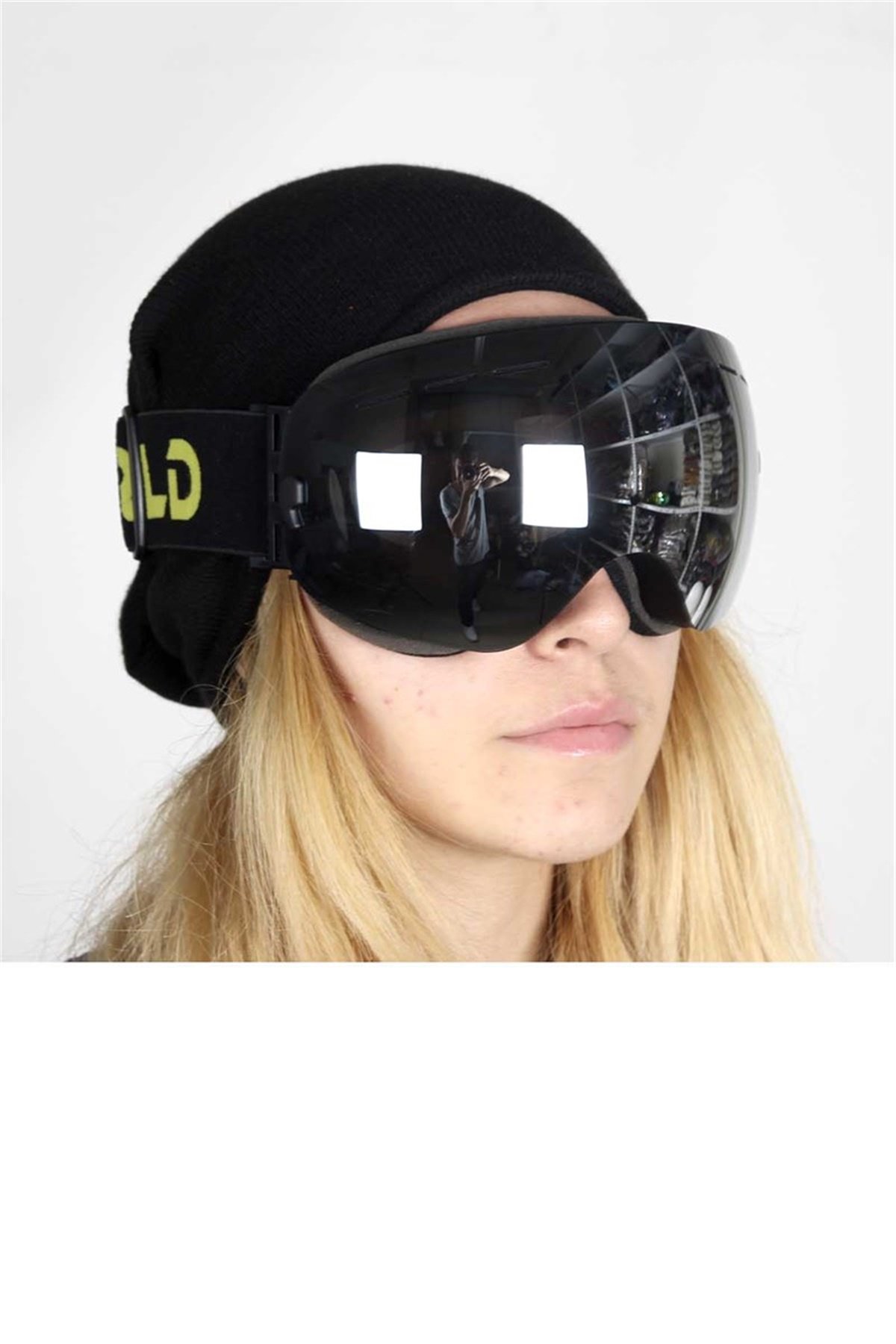 Snowboard ve Kayak Gözlüğü Siyah SSG114