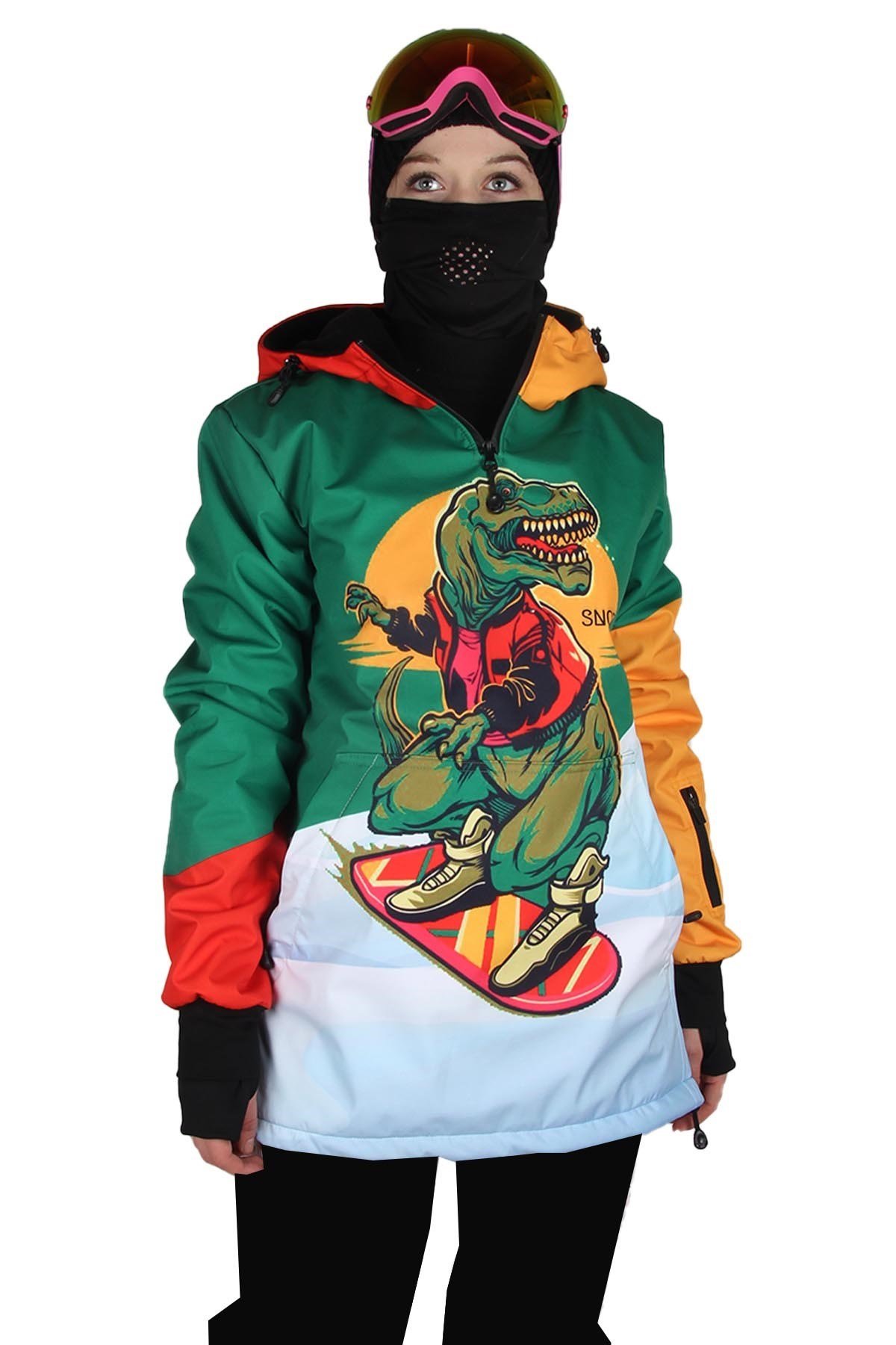 Snowboarding Dino Çocuk Snowboard Montu, Snowsea CSS7910, Din Kar Montu