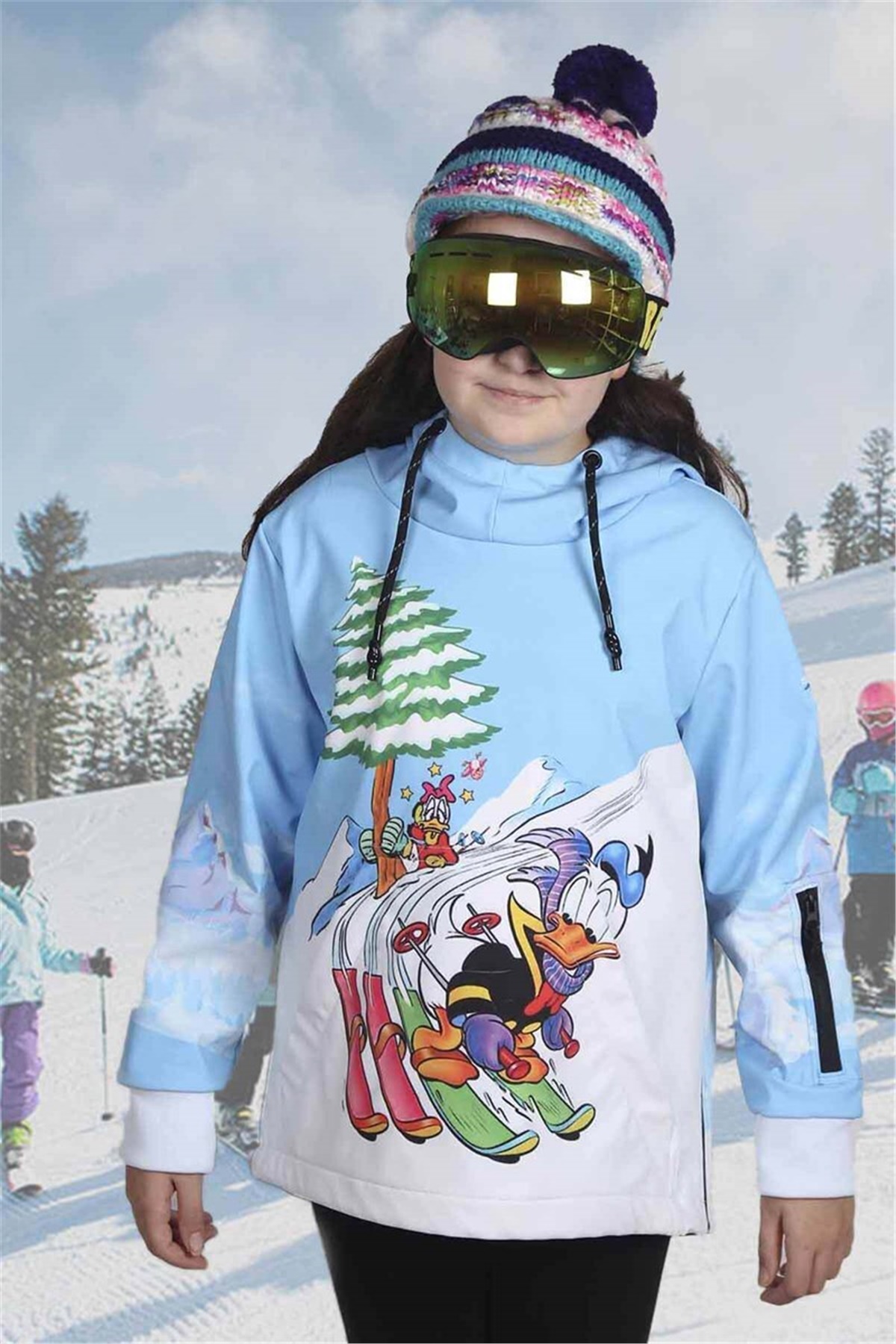 Snowproof Unisex Kız - Erkek Çocuk Snowboard ve Kayak Montu / Snowsea SSİ5581