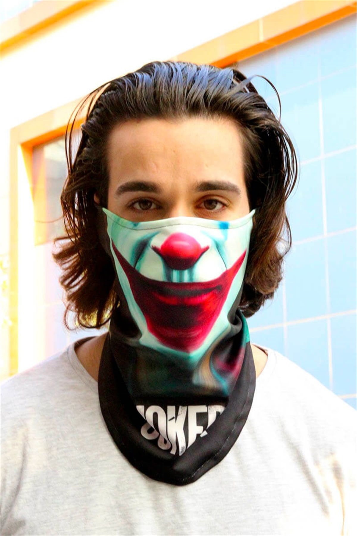 Snowsea 2080 Joker Maske Her Ortamda Giyilebilen