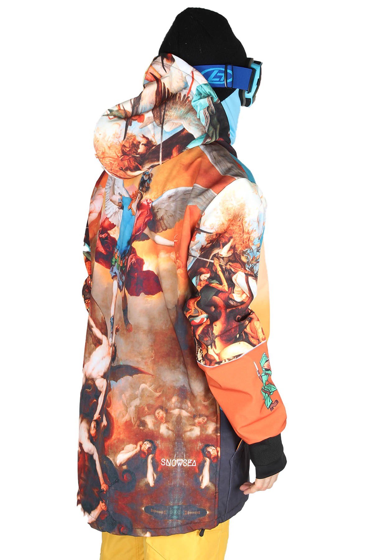 Snowsea Art Serisi Snowboard ve Kayak Montu, Snowsea SS7916 Tasarım Kayak Montu