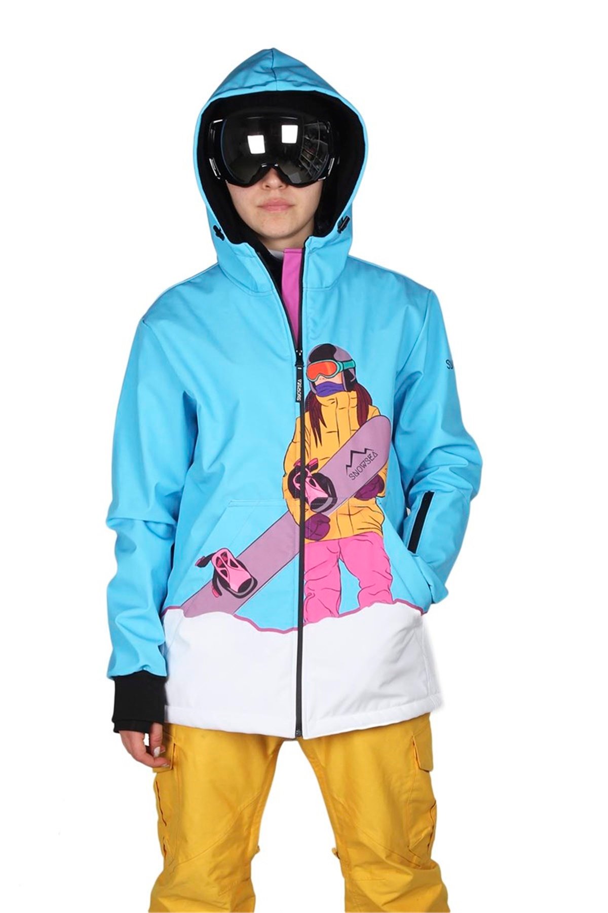 Snowsea Bayan Tasarım Kayak ve Snowboard Montu / Snowsea SS7718