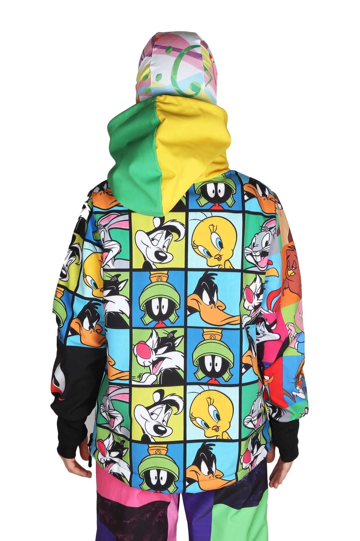 Snowsea Cartoon Tasarım Kız Çocuk Snowboard & Kayak Montu SS7743