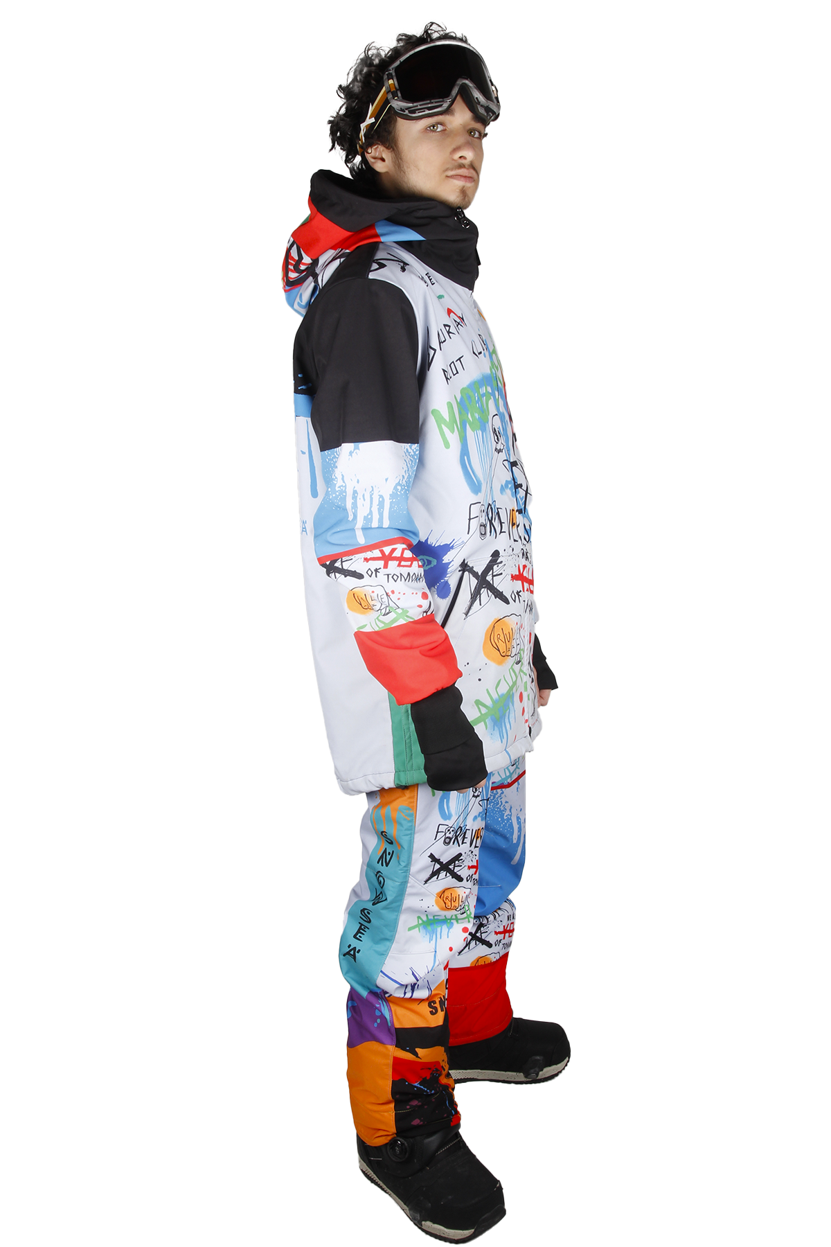 Snowsea Chaos In My Head Erkek Kayak & Snowboard Mont ve Pantolon Takımı