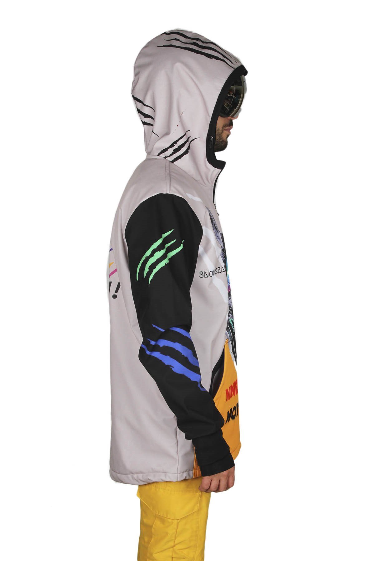 Snowsea Cool Cat Yaka Fermuarlı Snowboard & Kayak Montu SS7724