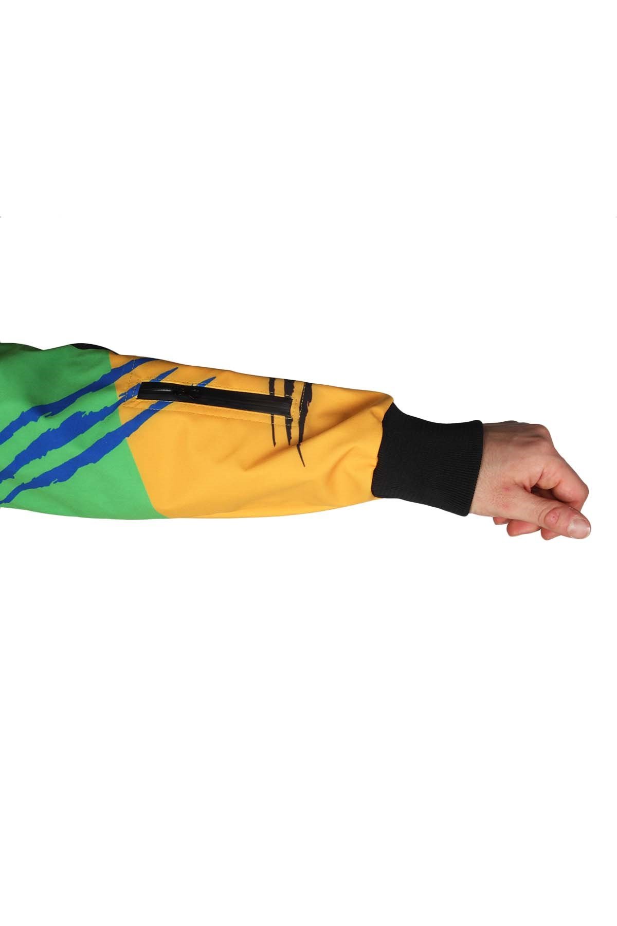 Snowsea Cool Cat Yeşil Snowboard ve Kayak Montu