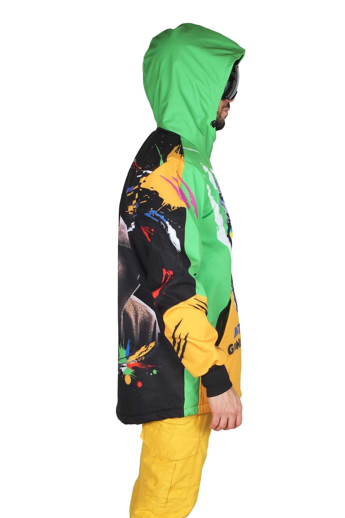 Snowsea Cool Cat Yeşil Snowboard ve Kayak Montu