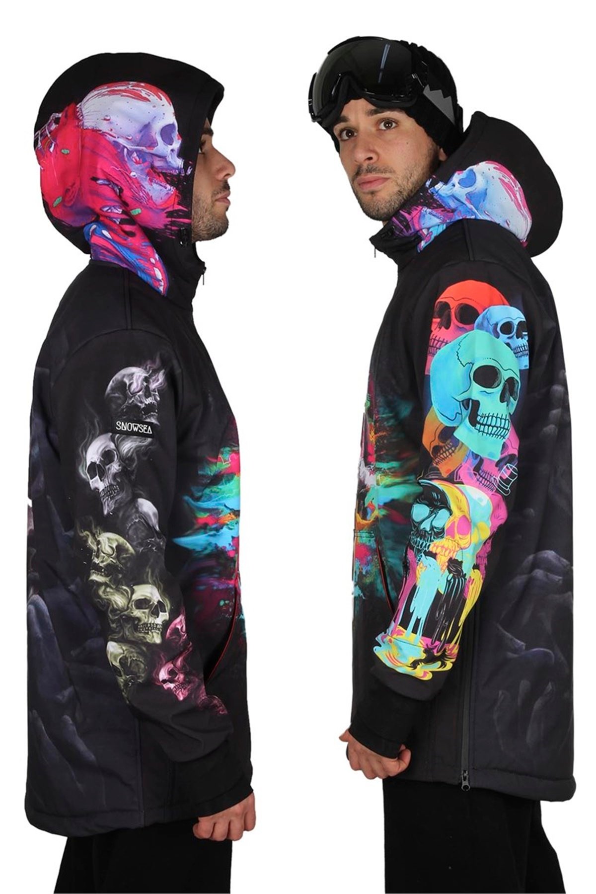 Snowsea Cool Skull SS7715 Snowboard ve Kayak Montu