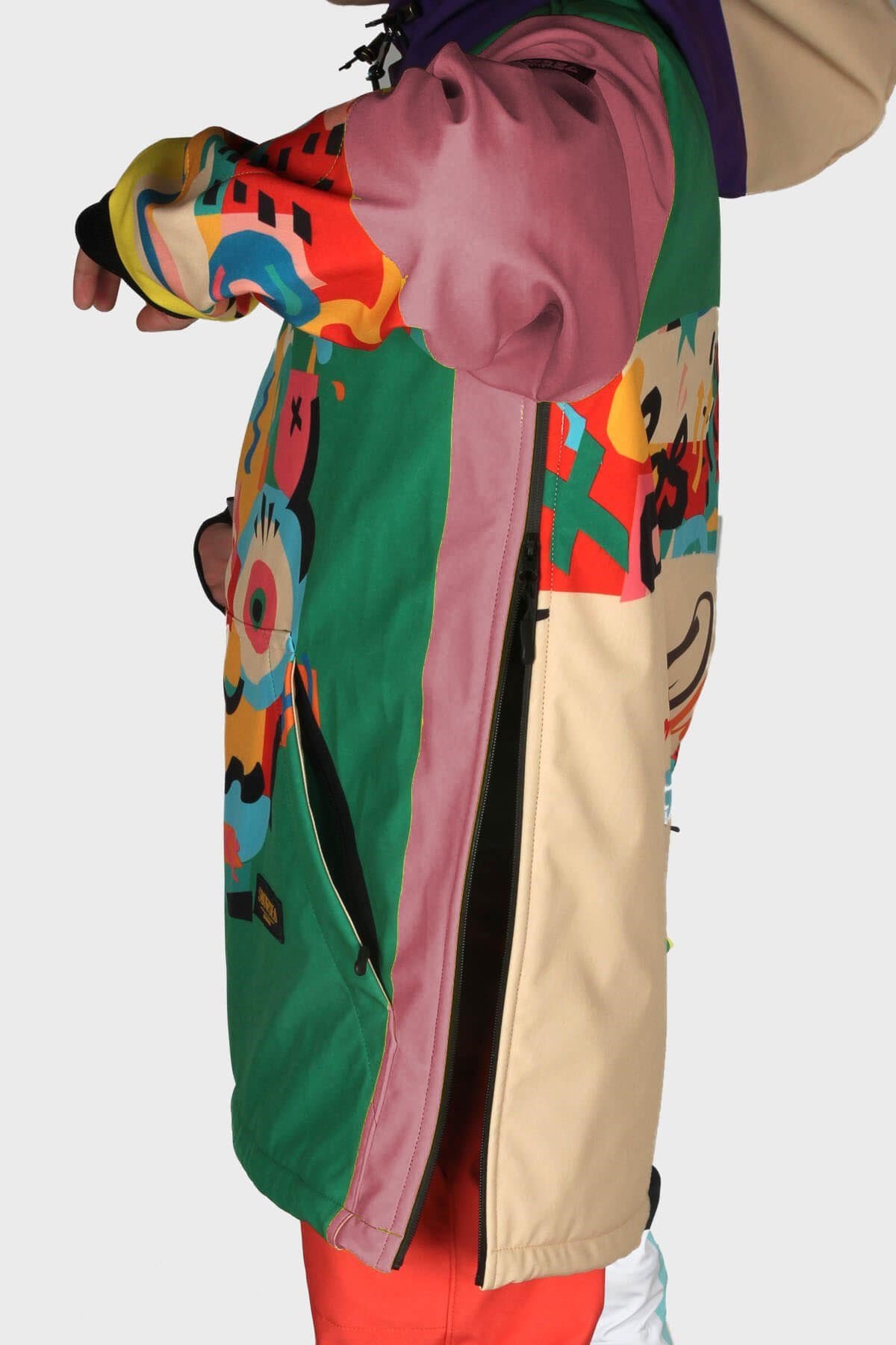 Snowsea Crazy Bart Unisex Çocuk Kayak ve Snowboard, Kar Montu