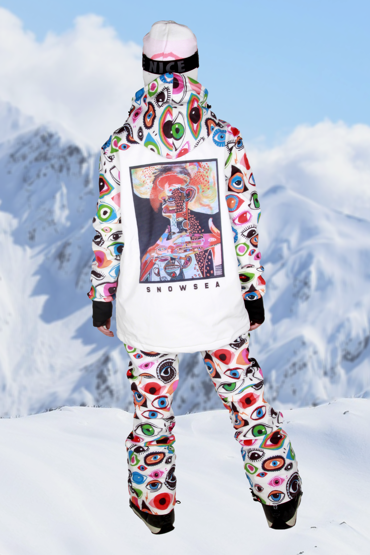 Snowsea Eyes Kadın Kayak & Snowboard Mont ve Pantolon Takımı