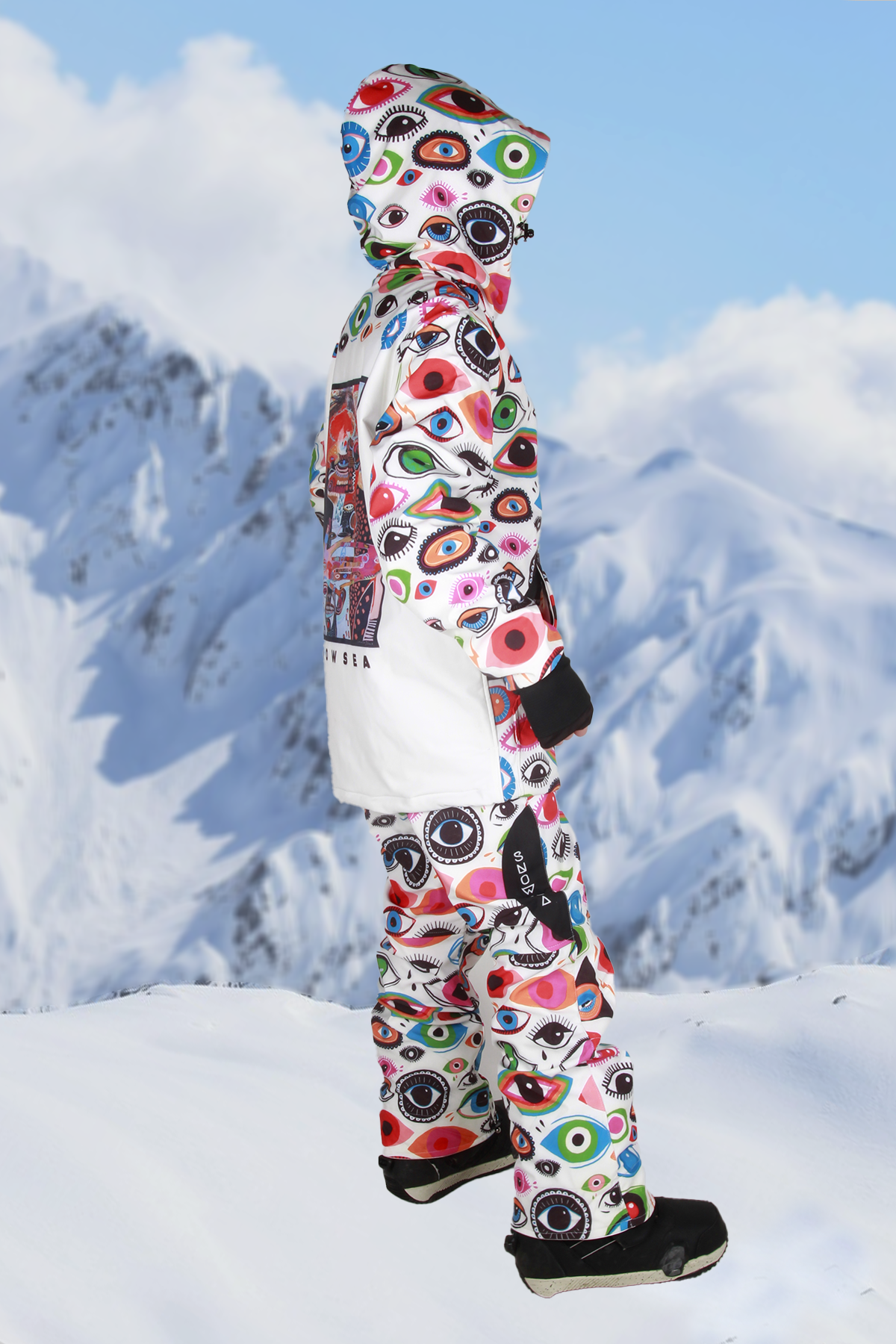 Snowsea Eyes Kadın Kayak & Snowboard Mont ve Pantolon Takımı