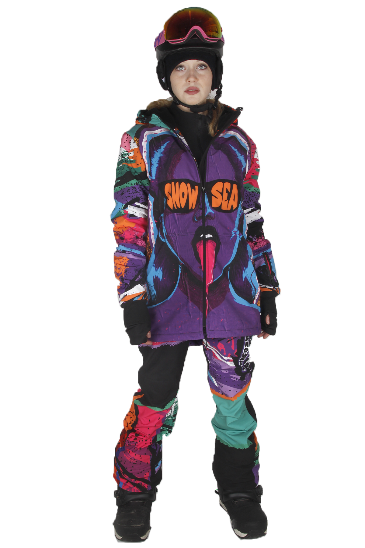 Snowsea Fame Snowboard Mont & Pantolon Takım