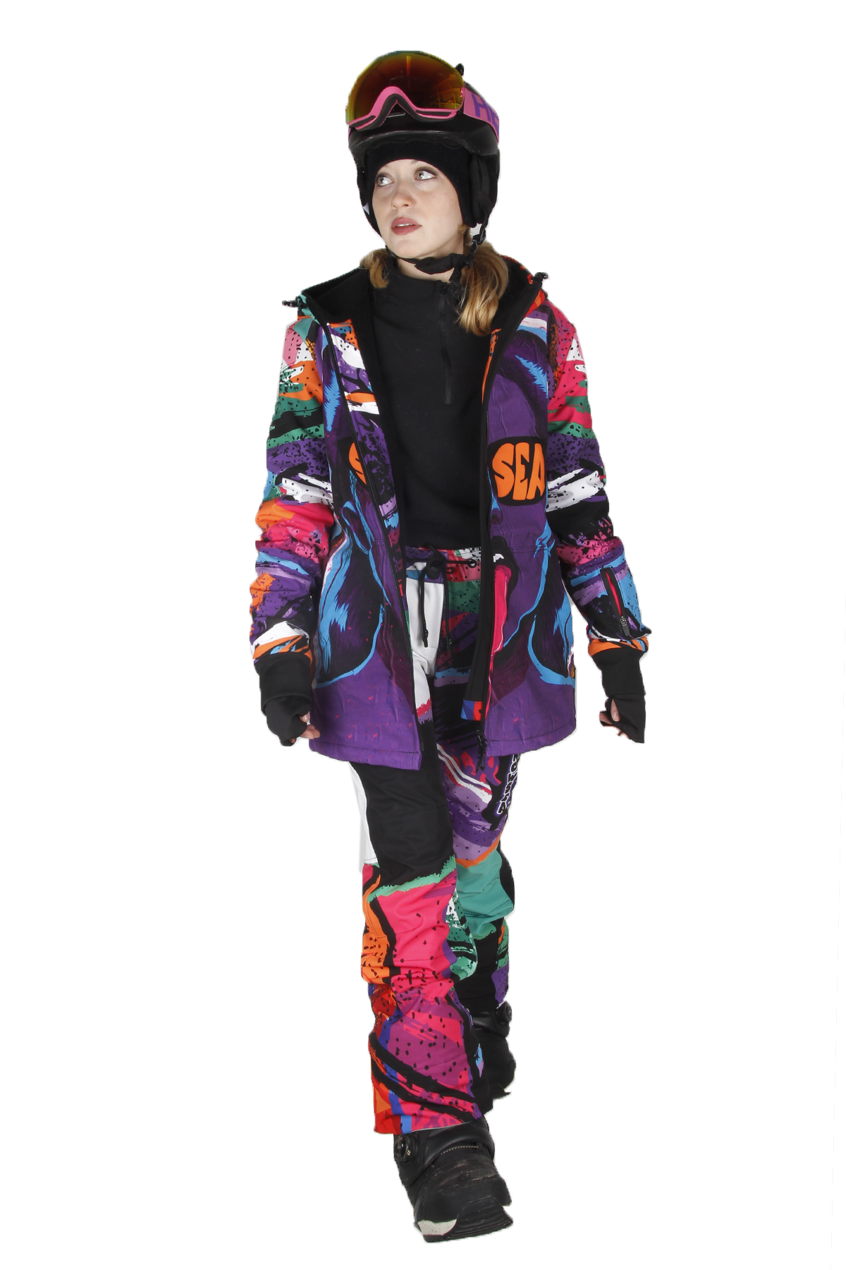 Snowsea Fame Snowboard Mont & Pantolon Takım