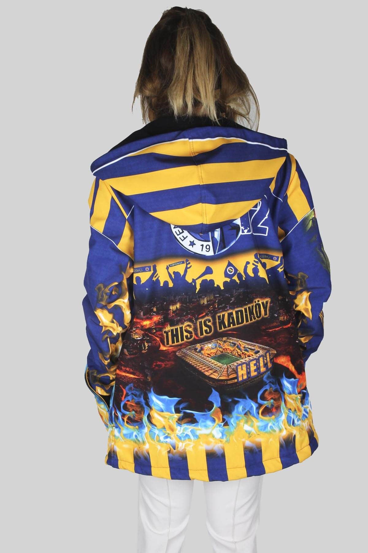 Snowsea Fenerbahçe SS7784 Kadın Kayak Montu, 1. Kalite Kadın Snowboard Montu