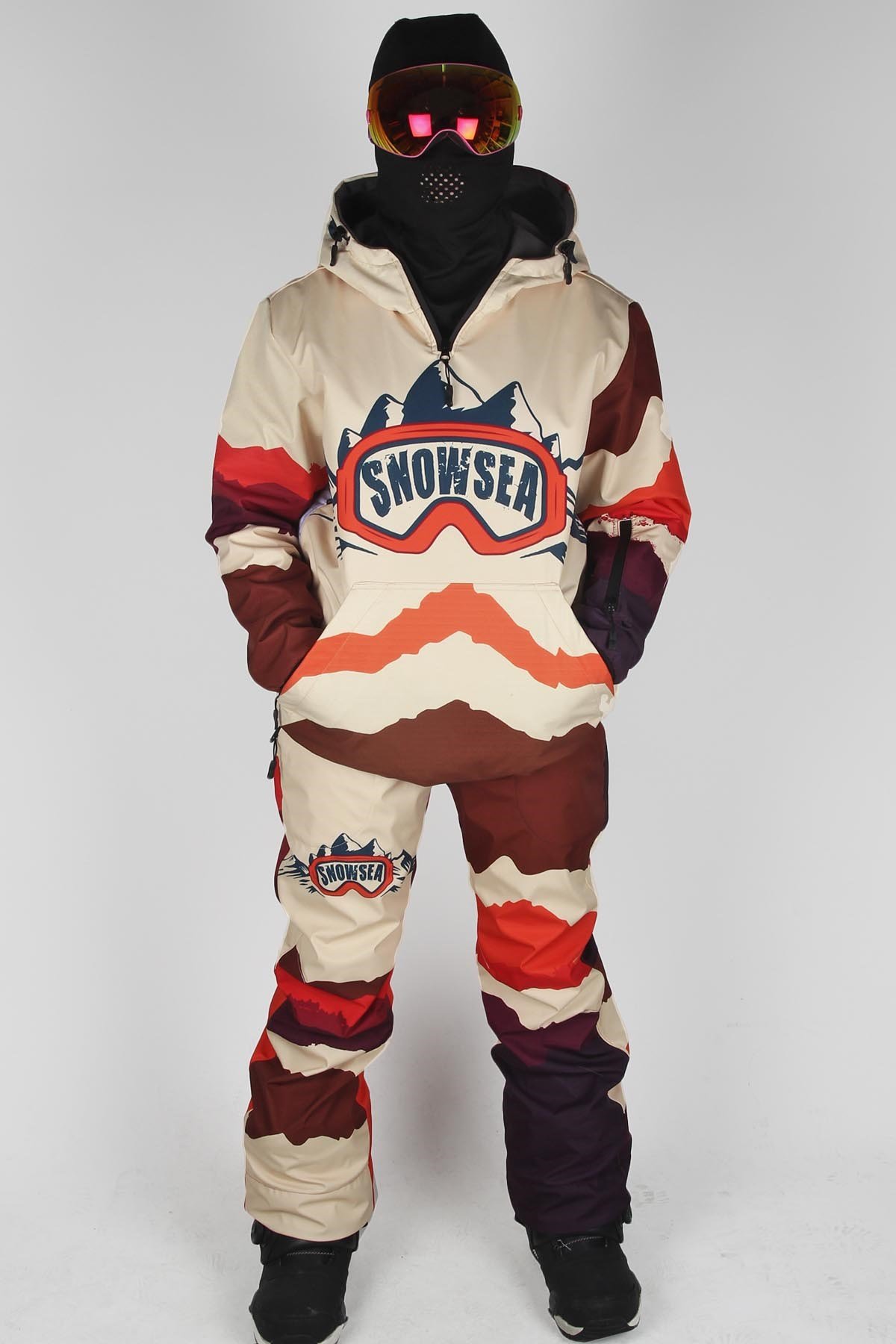 Snowsea Free Serisi Kadın Snowboard Mont & Pantolon Takımı