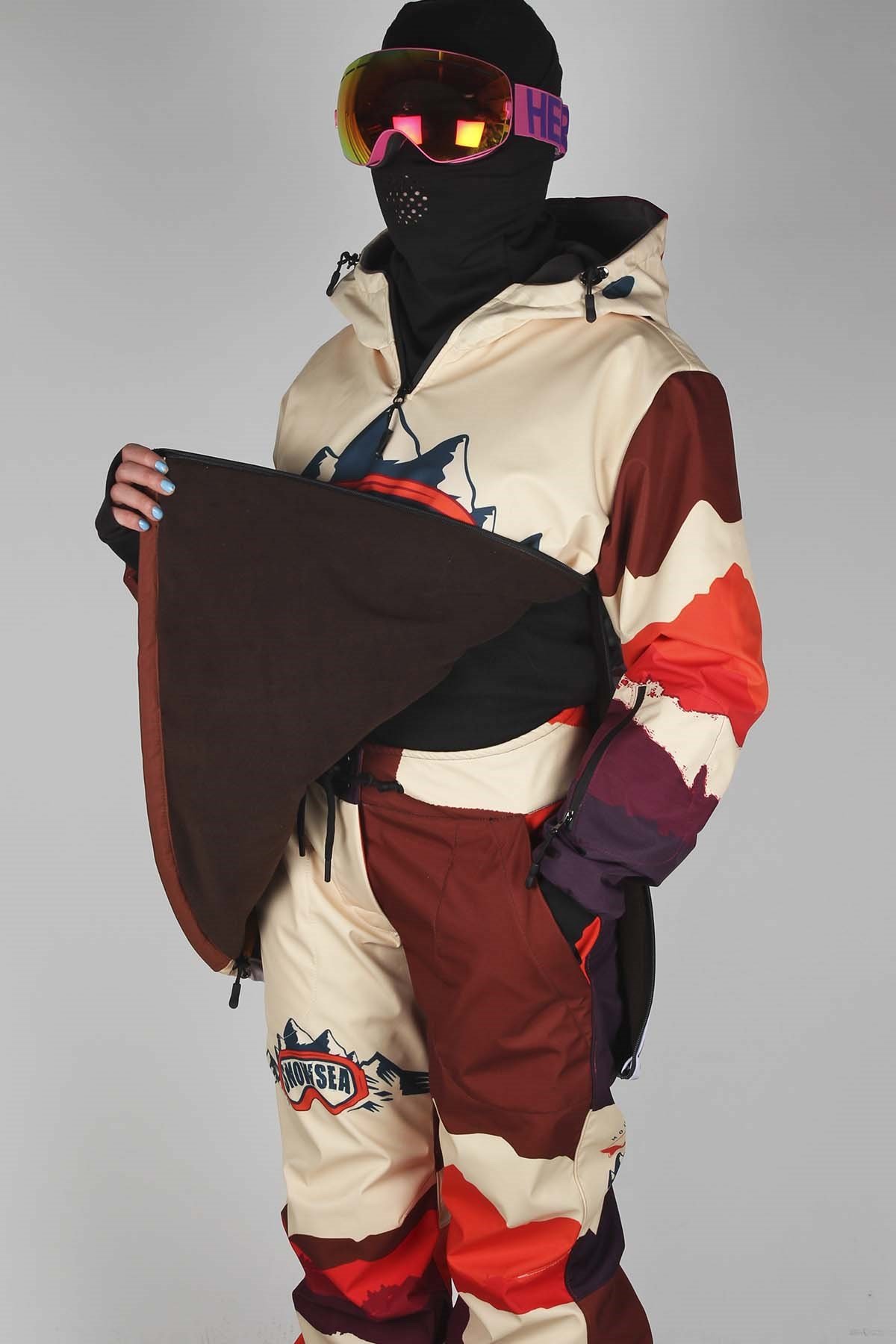 Snowsea Free Serisi Kadın Snowboard Mont & Pantolon Takımı