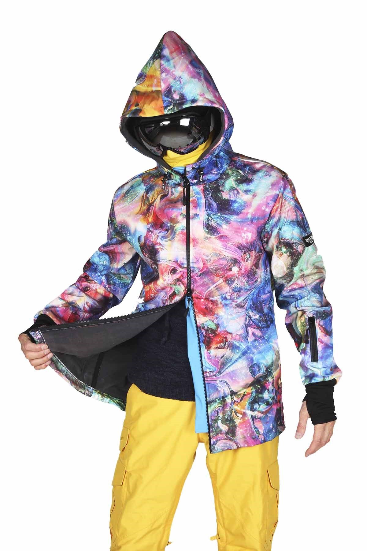 Snowsea Galaxy Ön Fermuarlı Snowboard & Kayak Montu SS7767