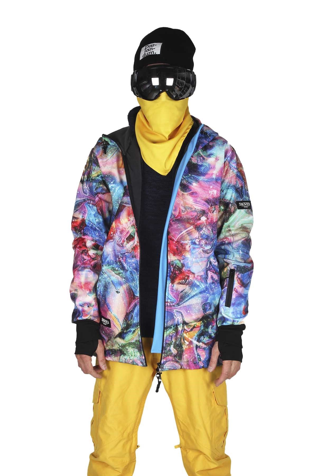 Snowsea Galaxy Ön Fermuarlı Snowboard & Kayak Montu SS7767