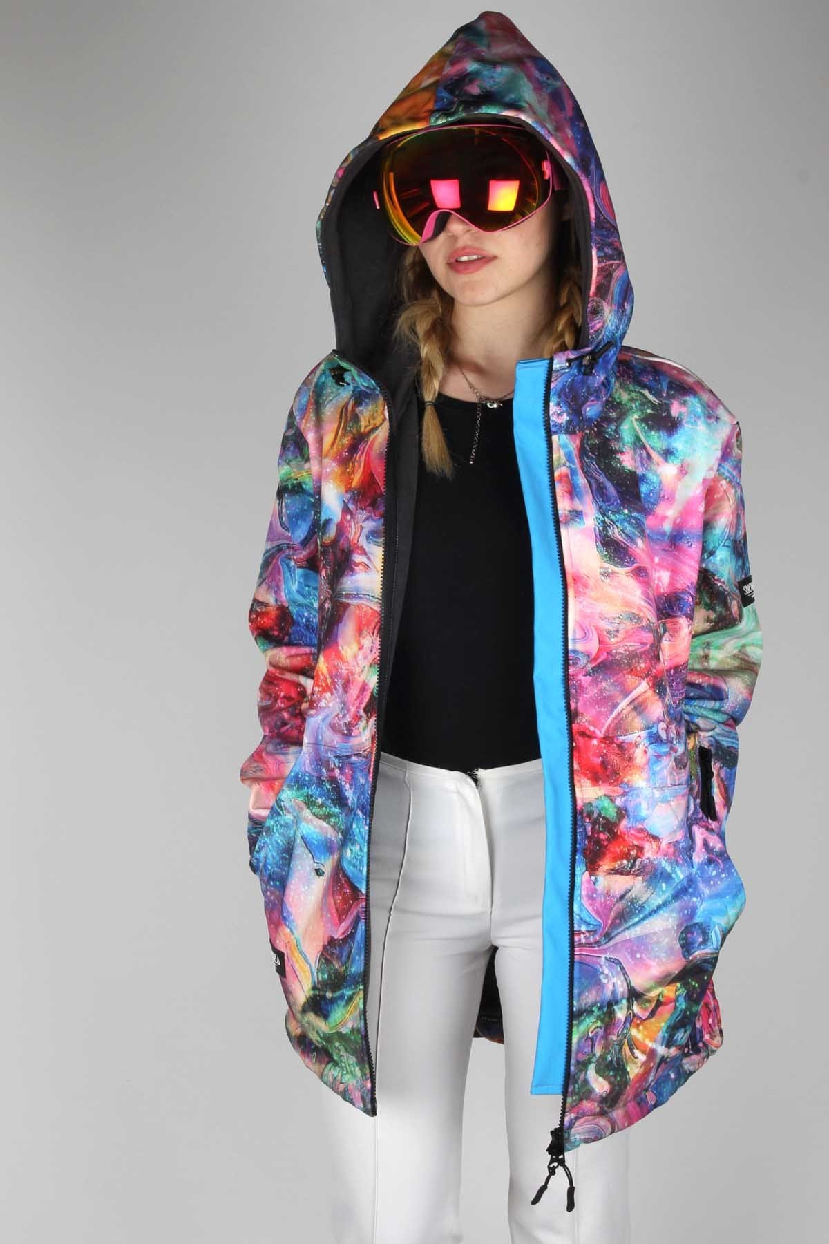 Snowsea Galaxy SS7783 Kadın Kayak Montu, 1. Kalite Kadın Snowboard Montu