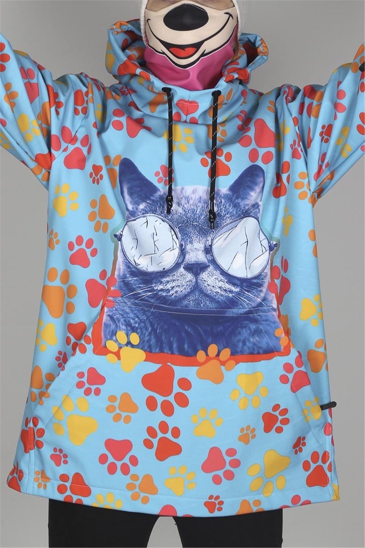 Snowsea Kedi Patili Kayak Montu, Bayan Snowboard Montu SS20