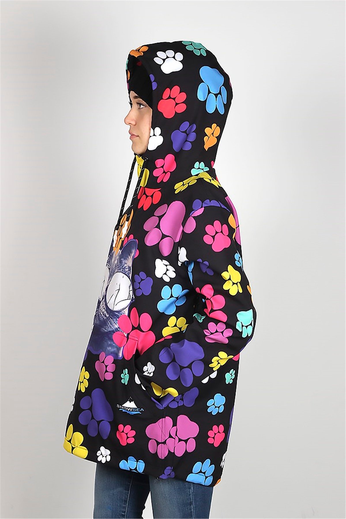 Snowsea Kedi Patili Kayak Montu, Bayan Snowboard Montu SS14