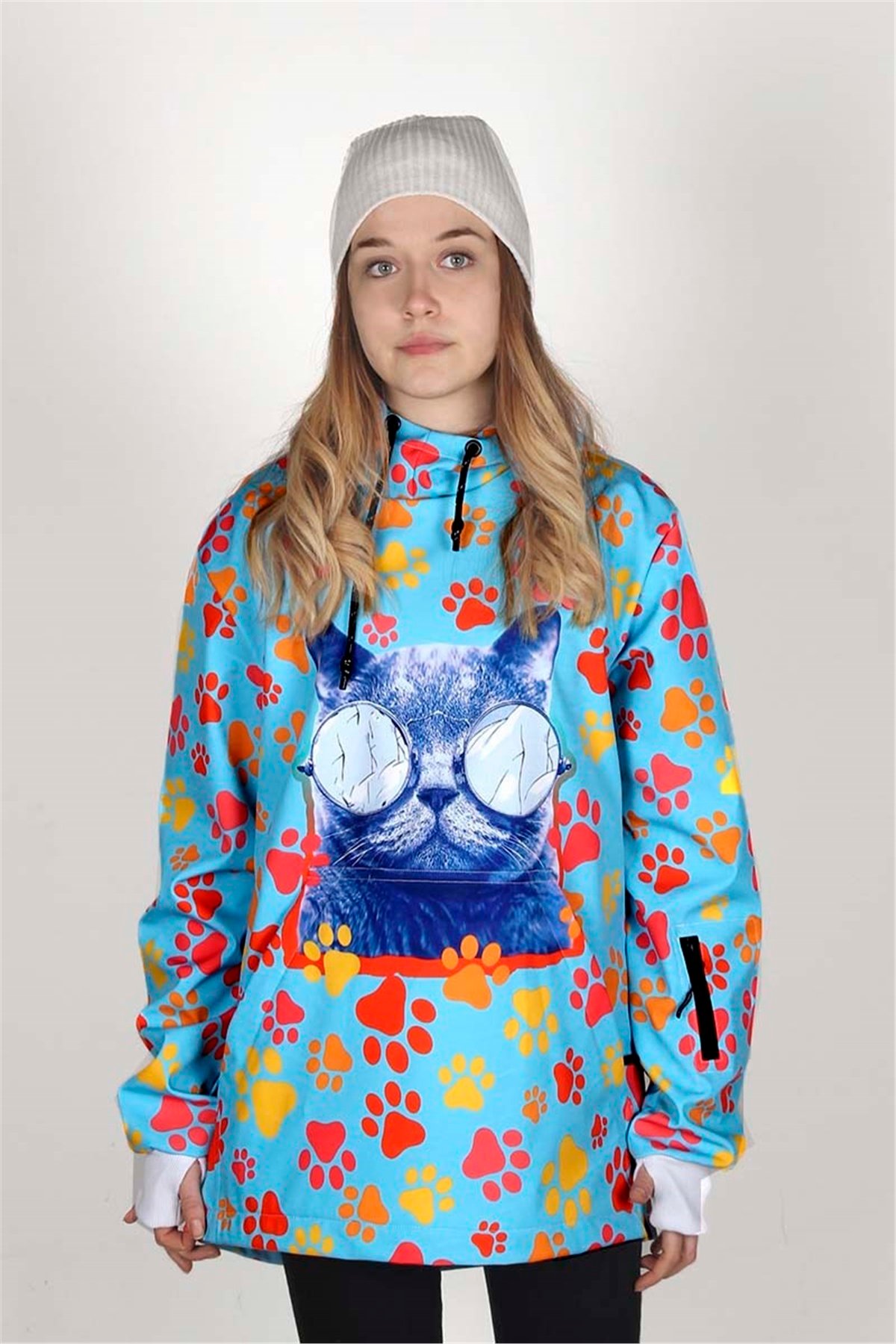 Snowsea Kedi Patili Kayak Montu, Bayan Snowboard Montu SS20