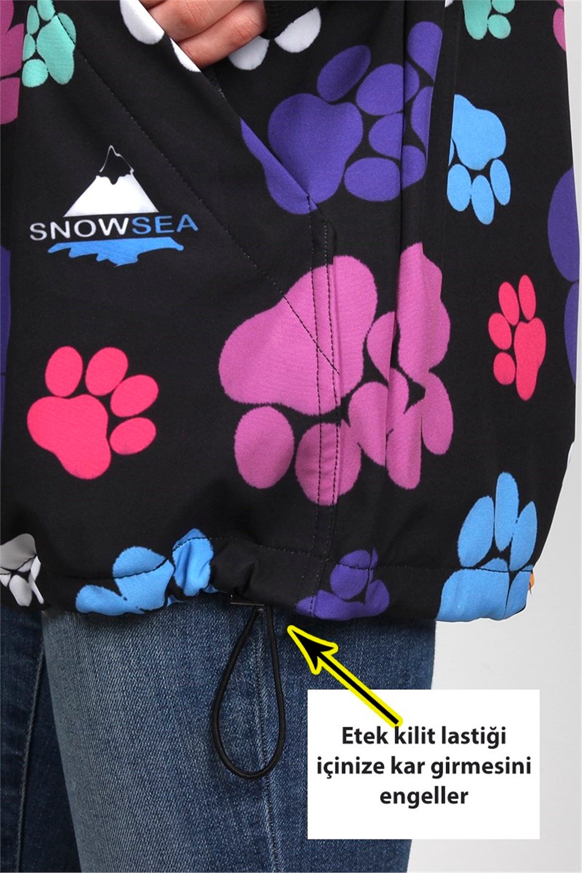 Snowsea Kedi Patili Kayak Montu, Bayan Snowboard Montu SS14