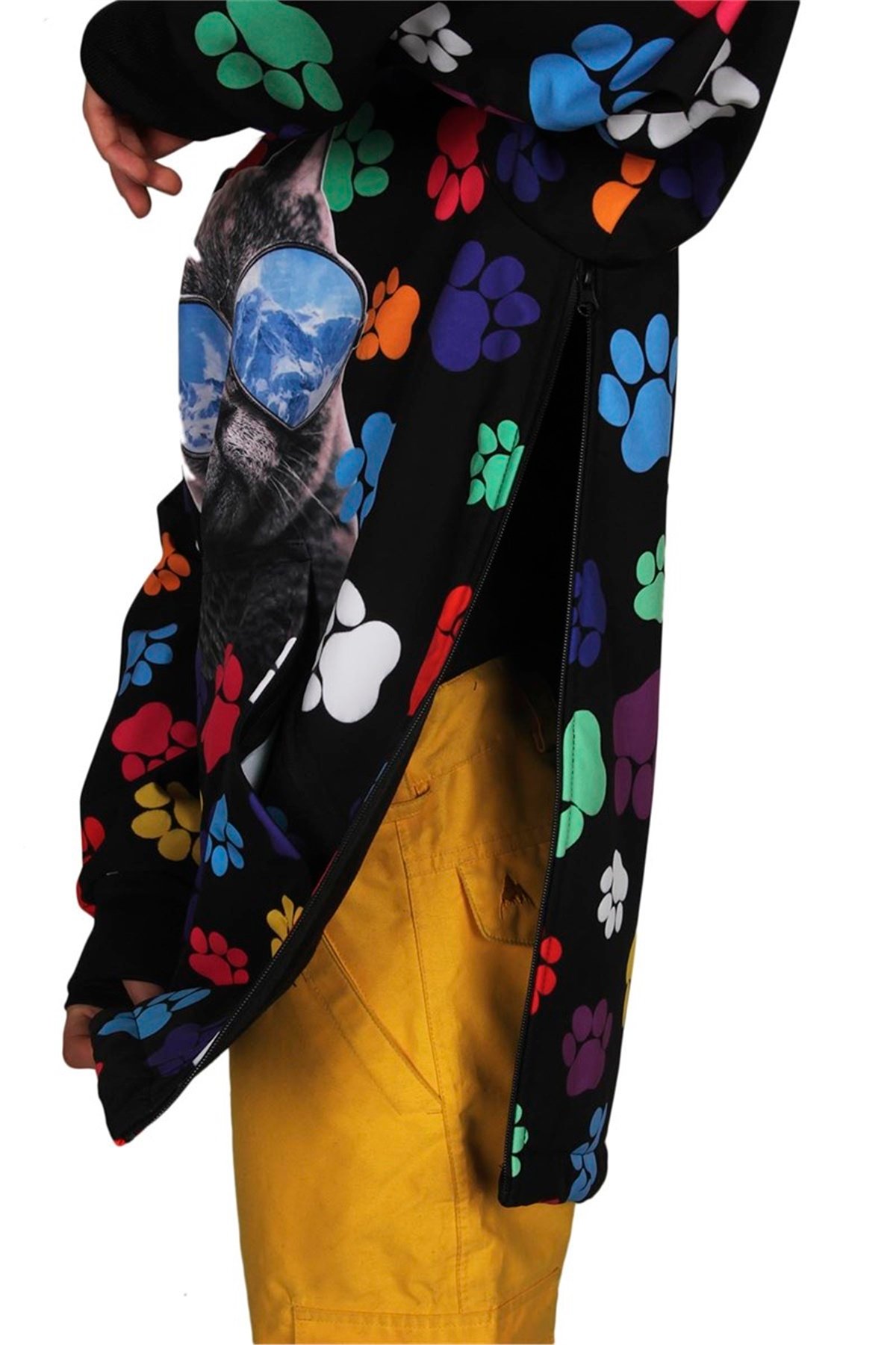 Snowsea Kız Çocuk Kayak Montu, Kedi Patili Çocuk Snowboard Montu SS15