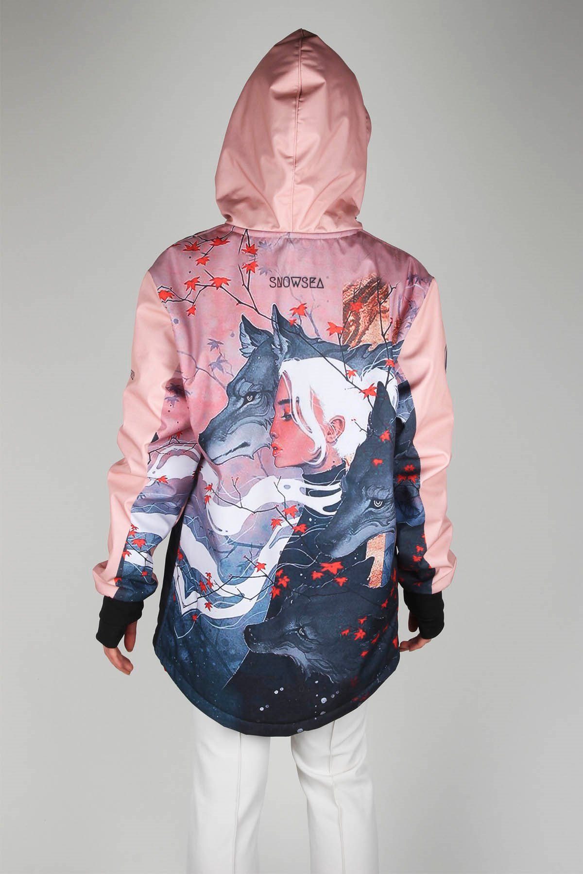 Snowsea Kurt&Kadın Fermuar SS7787 Kadın Kayak Montu, 1. Kalite Kadın Snowboard Montu