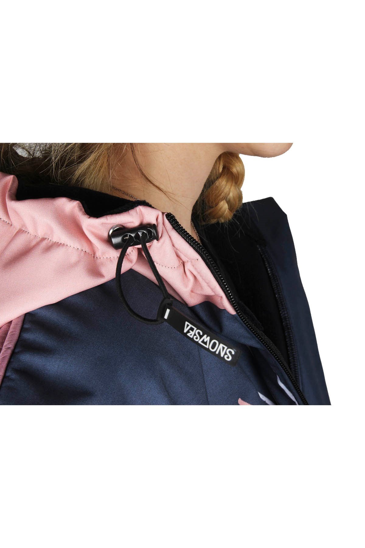 Snowsea Kurt&Kadın Fermuar SS7787 Kadın Kayak Montu, 1. Kalite Kadın Snowboard Montu