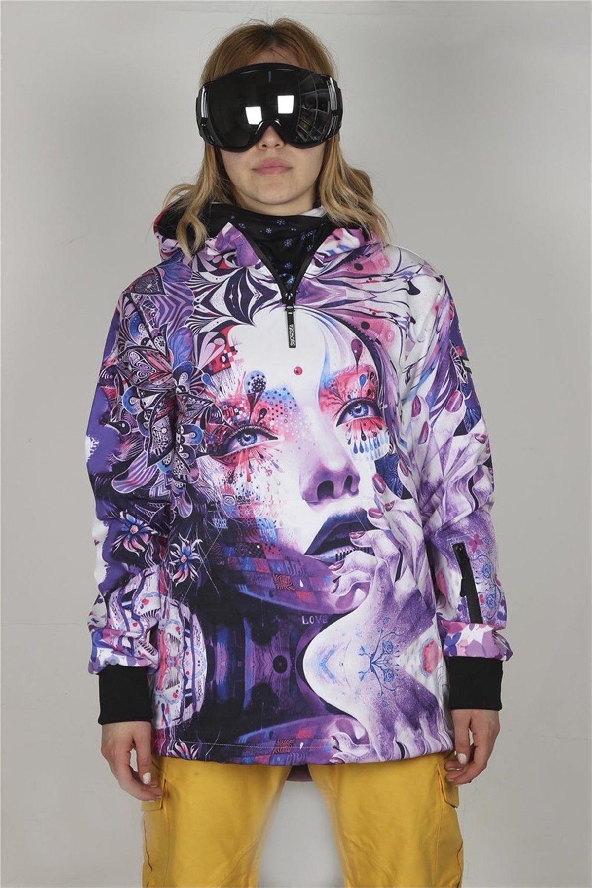 Snowsea Love Outdoor Kadın Mor Mont SS5571