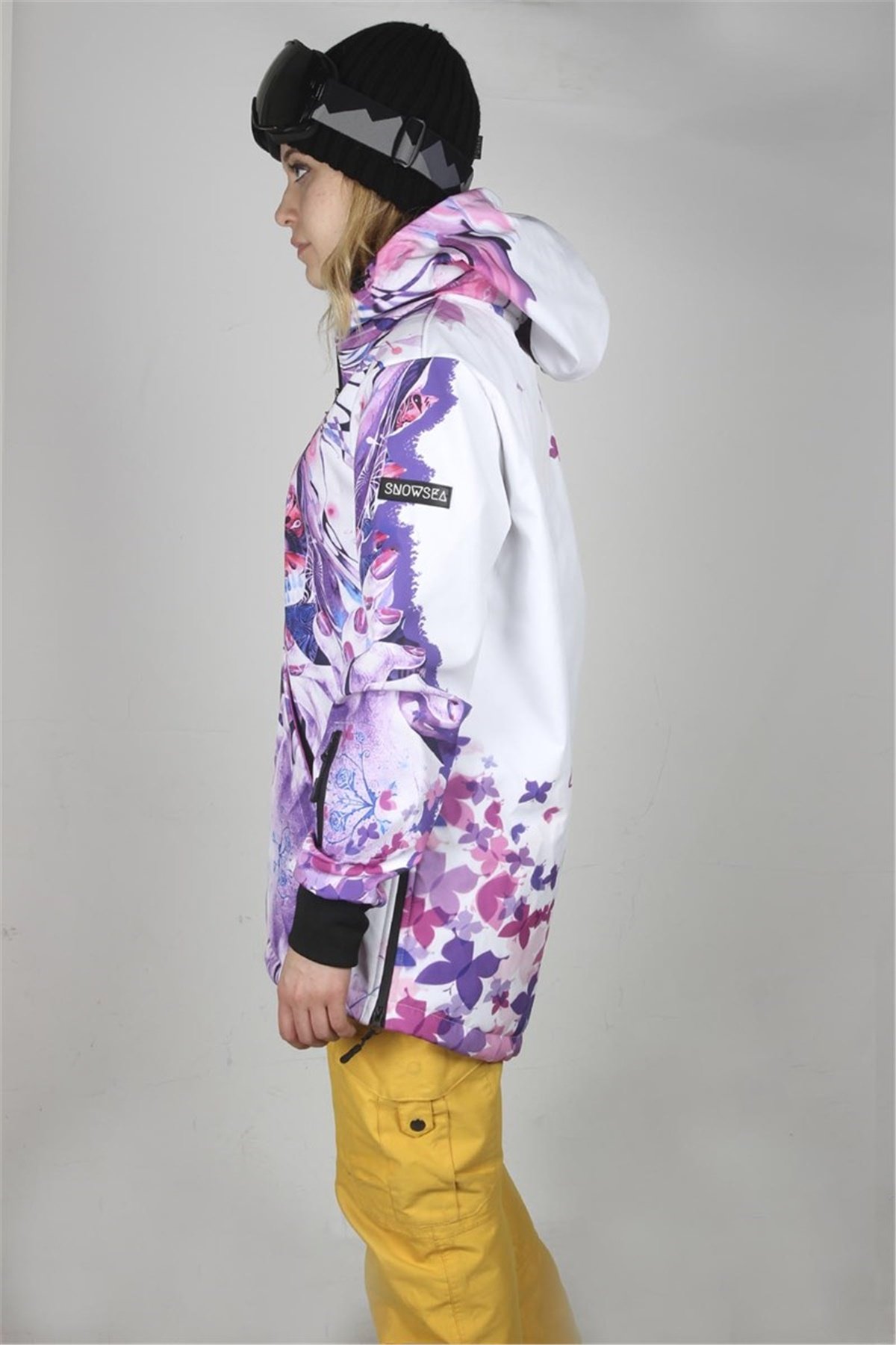 Snowsea Love Outdoor Kadın Mor Mont SS5571