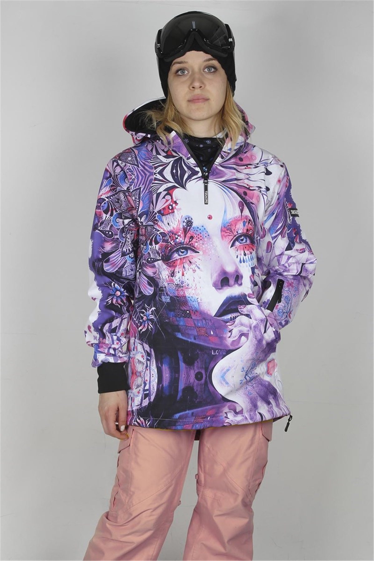 Snowsea Love Outdoor Kadın Mor Mont SS5571