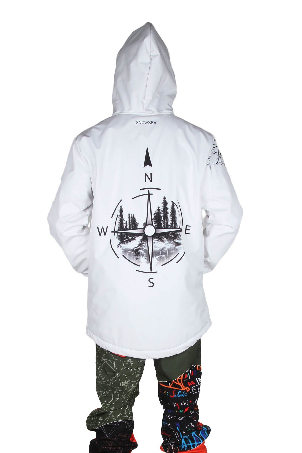 Snowsea Mad Life Yaka Fermuarlı Snowboard & Kayak Montu SS7728