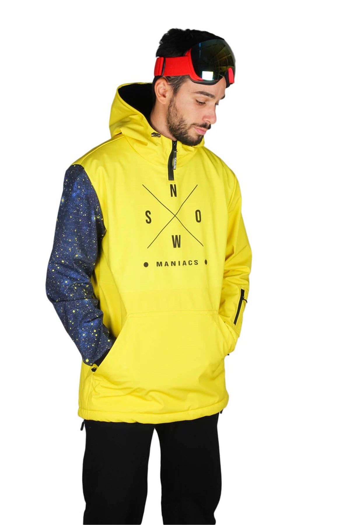 Snowsea Maniac Yaka Fermuarlı Snowboard ve Kayak Montu