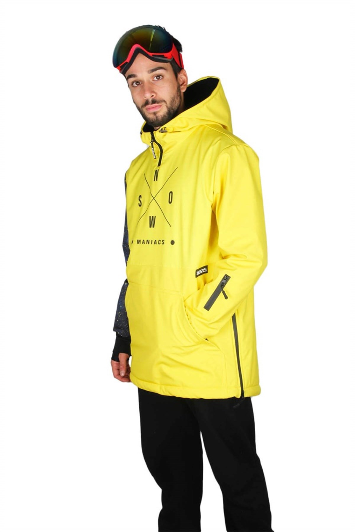 Snowsea Maniac Yaka Fermuarlı Snowboard ve Kayak Montu