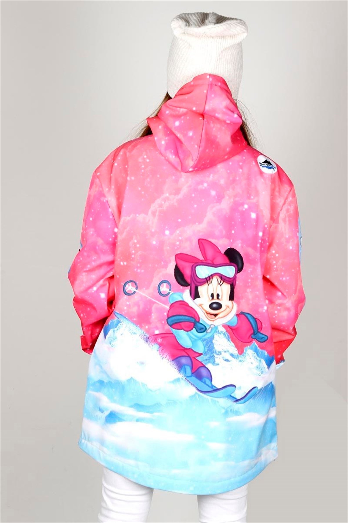 Snowsea Marka Minnie Mouse Özel Tasarım Kadın Snowboard & Kayak Montu