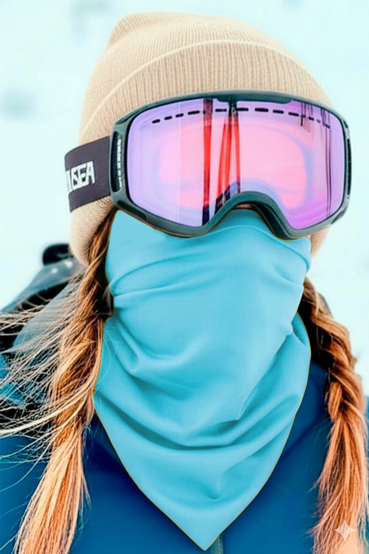 Snowsea Mavi Kar Maskesi SS2130