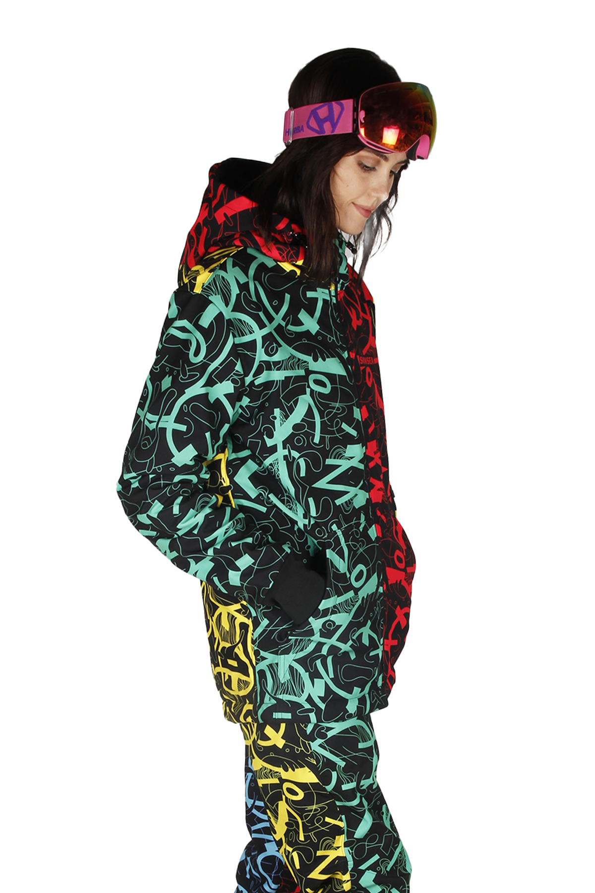 Snowsea Mix Kayak & Snowboard Montu, Kadın Kar Montu