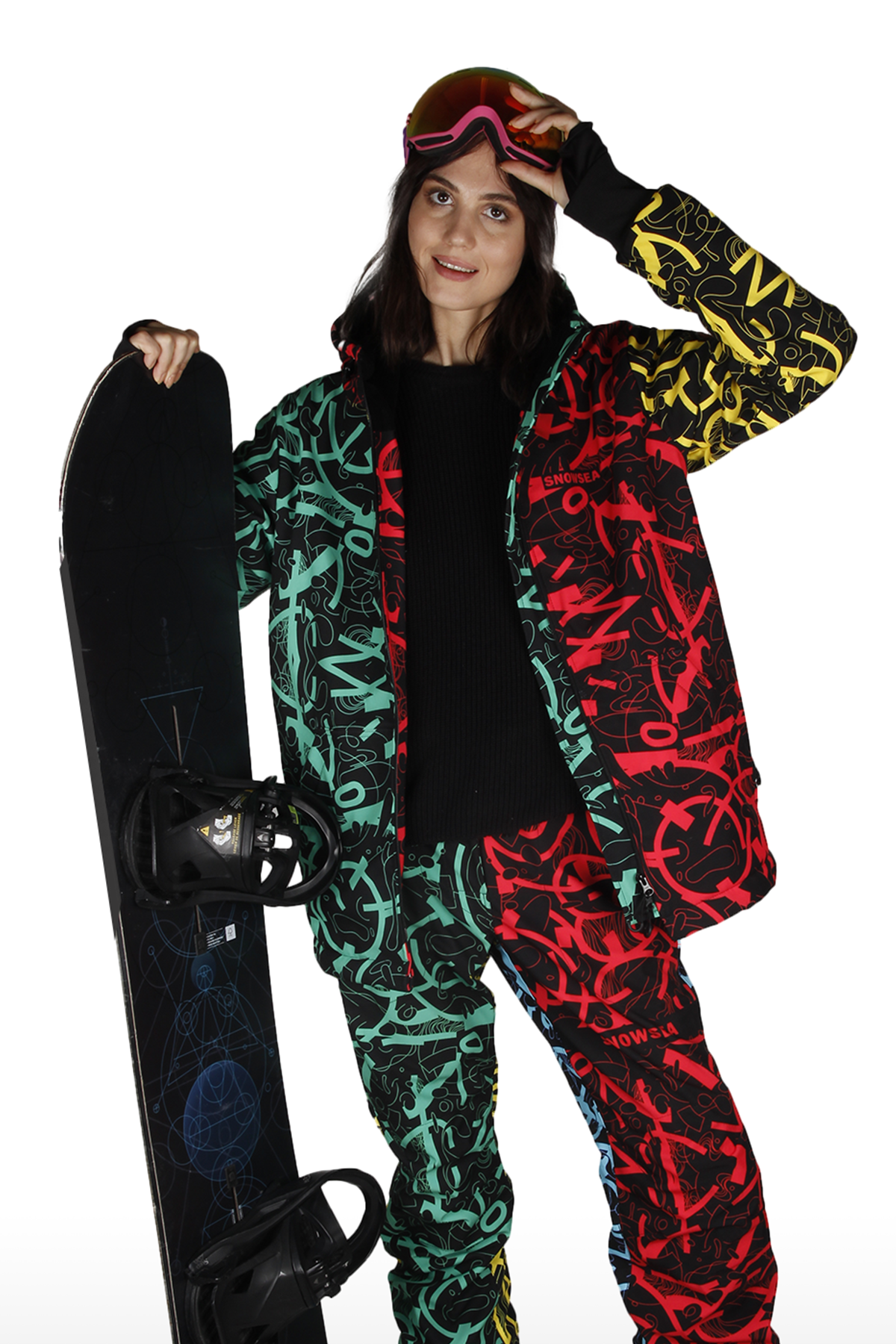 Snowsea Mix Kayak & Snowboard Montu, Kadın Kar Montu